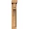 Ekena Millwork Merced Block Rough Sawn Bracket w/ Offset Brace, Western Red Cedar, 4"W x 14"D x 22"H BKT0402X14X22MRC05RWR - alternate 2